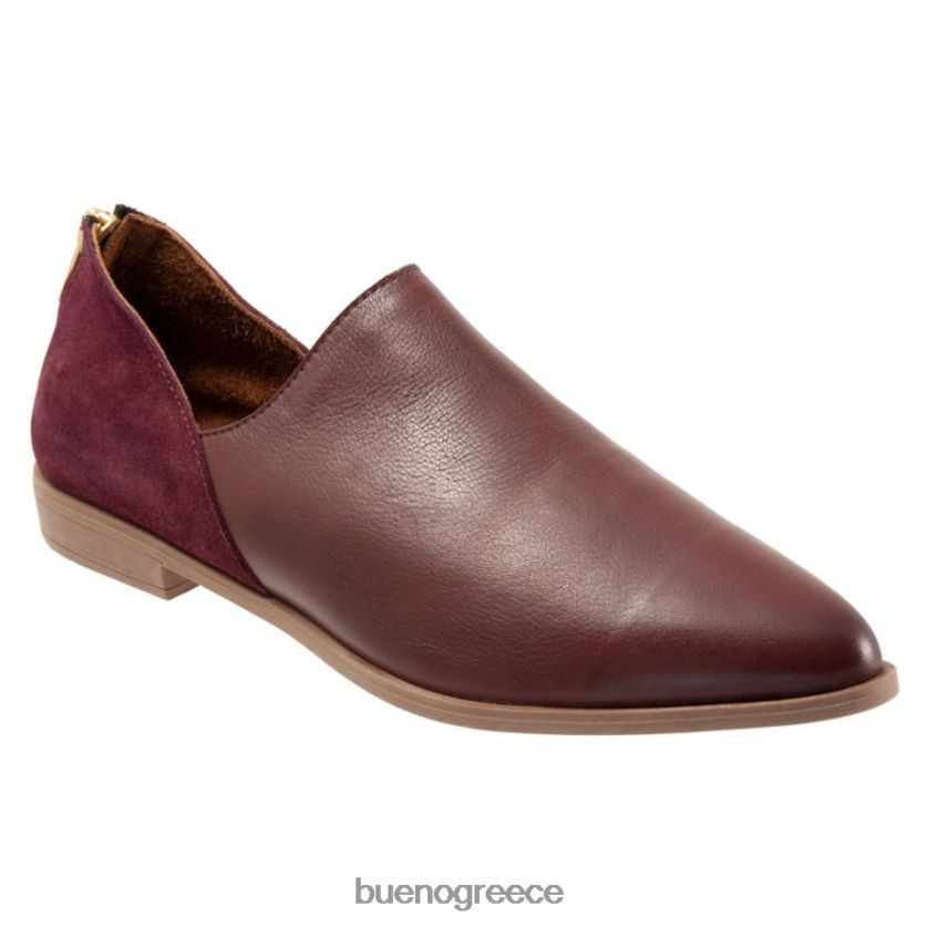 Bueno Footwear διαμερίσματα merlot γυναίκες θαυμαστής 2406DB181