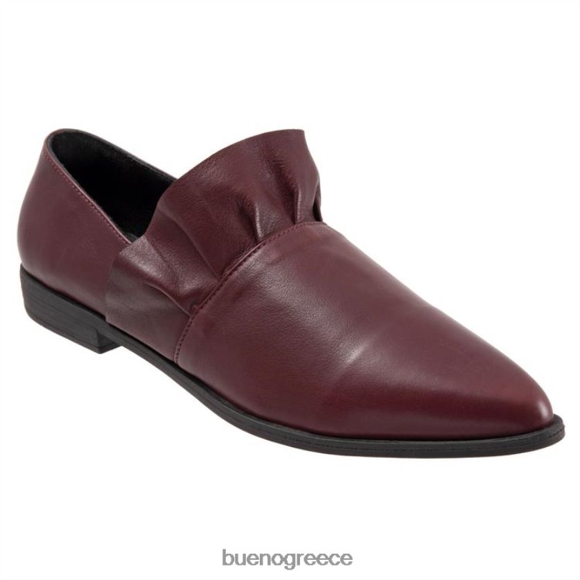 Bueno Footwear διαμερίσματα merlot γυναίκες μπούρκου 2406DB190