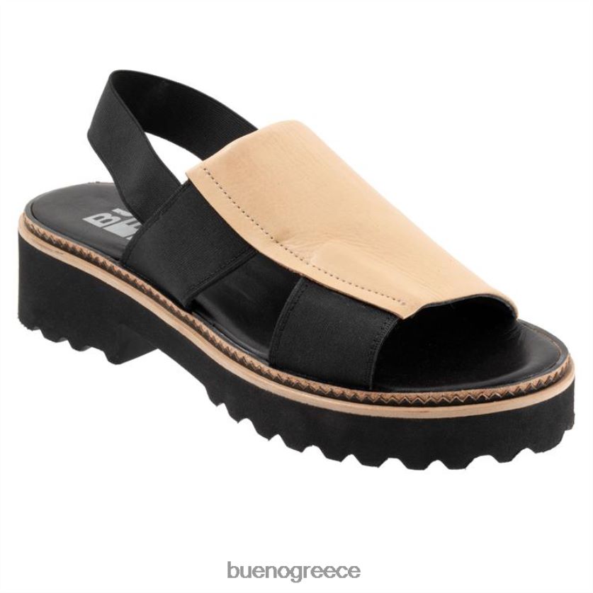 Bueno Footwear διαμερίσματα Ελαφρύ μαύρισμα γυναίκες Έιμι 2406DB211