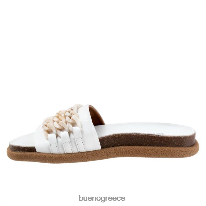 Bueno Footwear διαμερίσματα άσπρο γυναίκες Εμέλια 2406DB94
