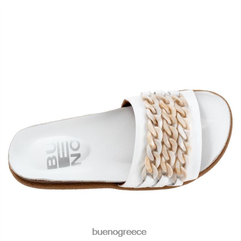 Bueno Footwear διαμερίσματα άσπρο γυναίκες Εμέλια 2406DB94