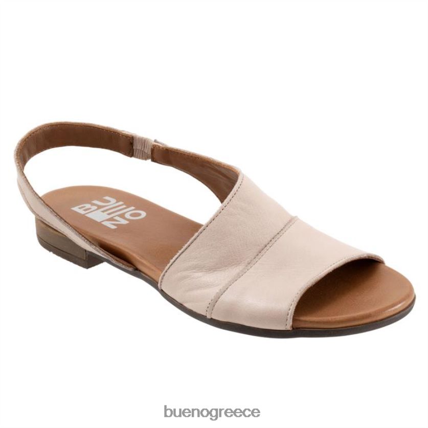 Bueno Footwear διαμερίσματα ανοιχτό γκρι γυναίκες μαύρισμα 2406DB105
