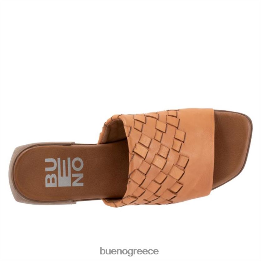 Bueno Footwear διαμερίσματα βυρσοδέψω γυναίκες τεσσα 2406DB102