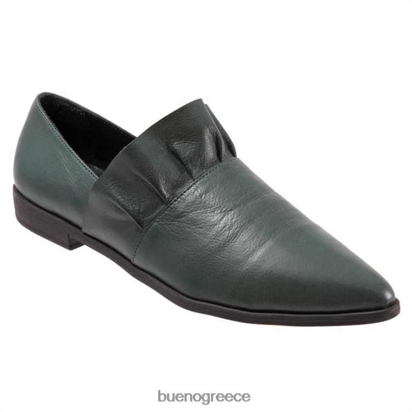 Bueno Footwear διαμερίσματα κυνηγός πράσινος γυναίκες μπούρκου 2406DB188