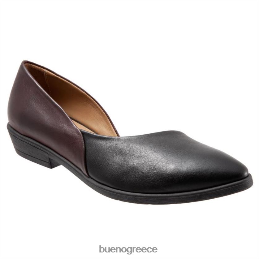 Bueno Footwear διαμερίσματα μαύρο μερλό γυναίκες οπάλιο 2406DB267