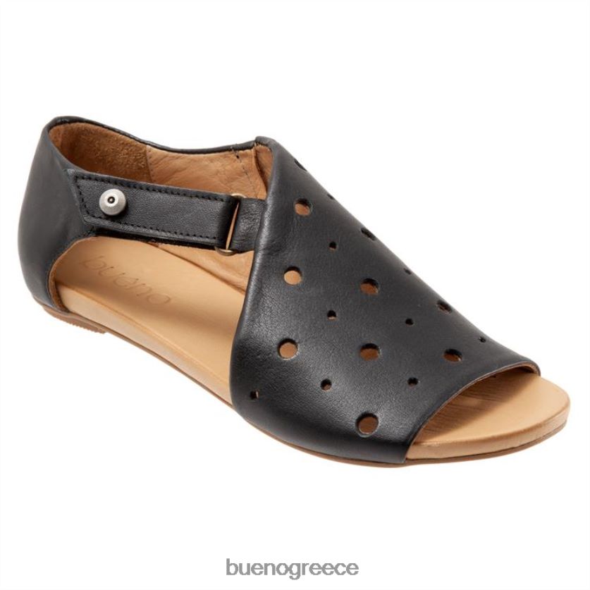 Bueno Footwear διαμερίσματα μαύρος γυναίκες kirra 2406DB153