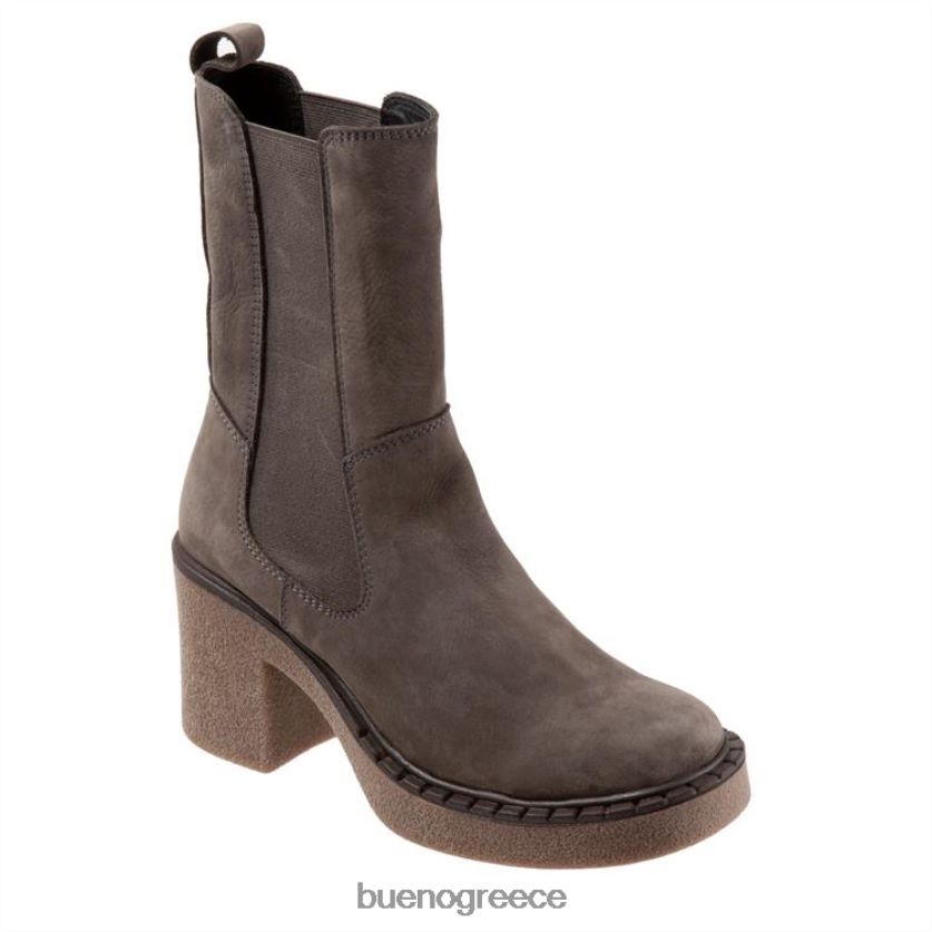 Bueno Footwear μπότες γκρι nubuck γυναίκες αρσενικό ελάφι 2406DB26