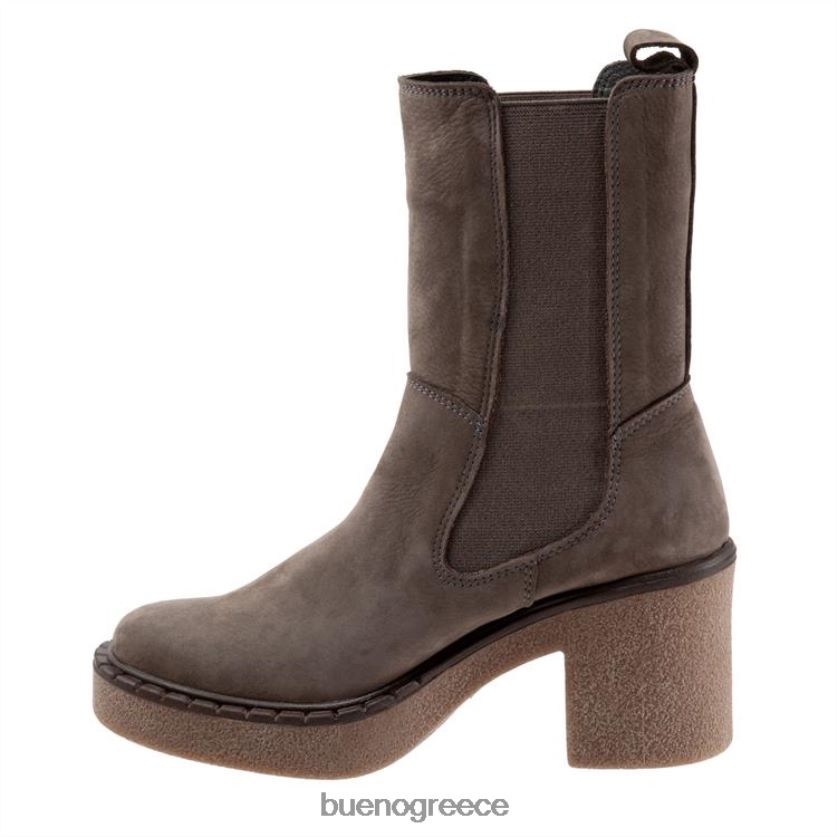 Bueno Footwear μπότες γκρι nubuck γυναίκες αρσενικό ελάφι 2406DB26