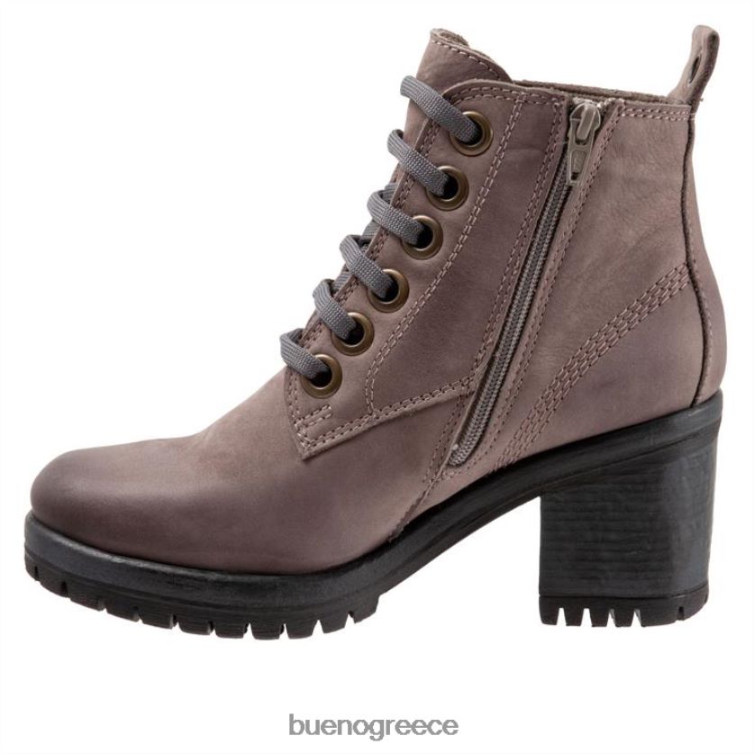 Bueno Footwear μπότες γκρι nubuck γυναίκες φέλιξ 2406DB41
