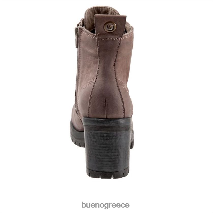 Bueno Footwear μπότες γκρι nubuck γυναίκες φέλιξ 2406DB41