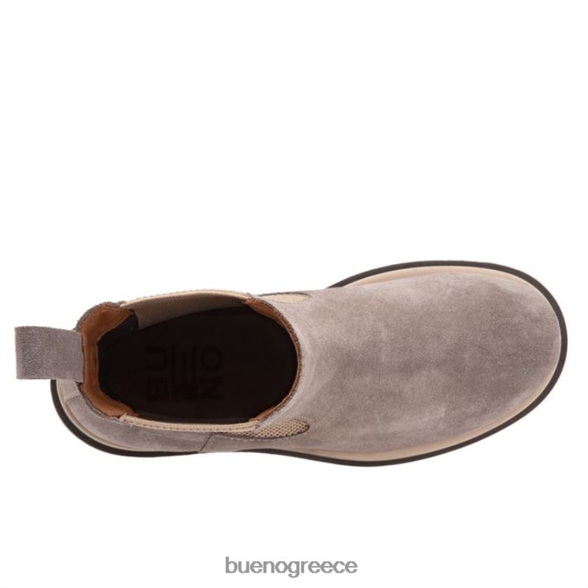 Bueno Footwear μπότες γκρι σουέντ γυναίκες wanda 2406DB13