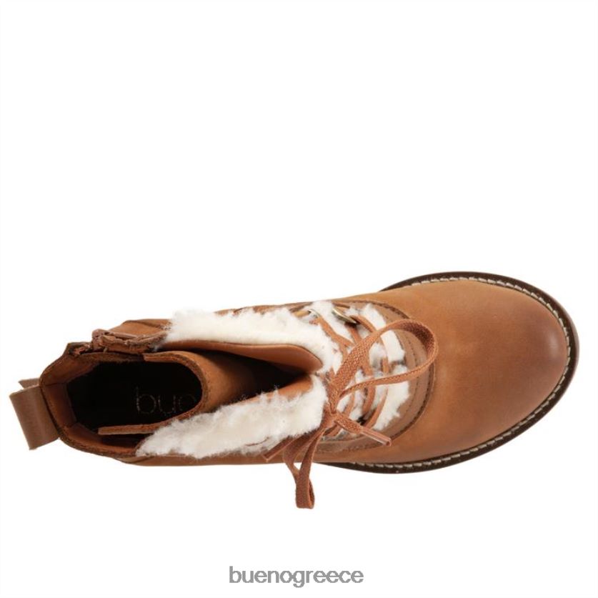 Bueno Footwear μπότες καπνός nubuck γυναίκες αρκουδάκι 2406DB79
