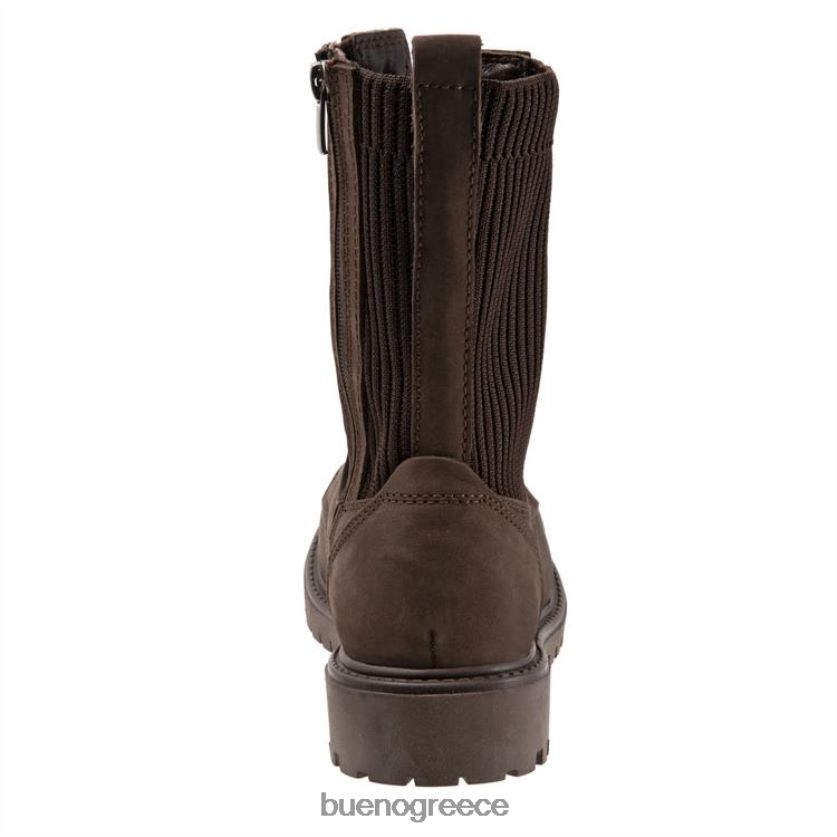 Bueno Footwear μπότες καφέ nubuck γυναίκες Στέλλα 2406DB63