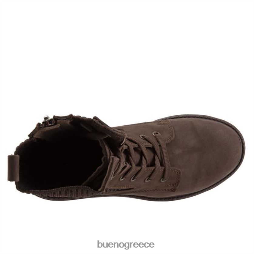 Bueno Footwear μπότες καφέ nubuck γυναίκες Στέλλα 2406DB63
