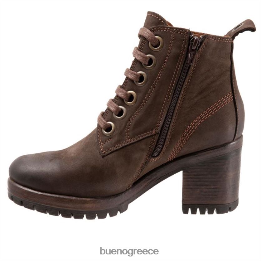 Bueno Footwear μπότες καφέ nubuck γυναίκες φέλιξ 2406DB40