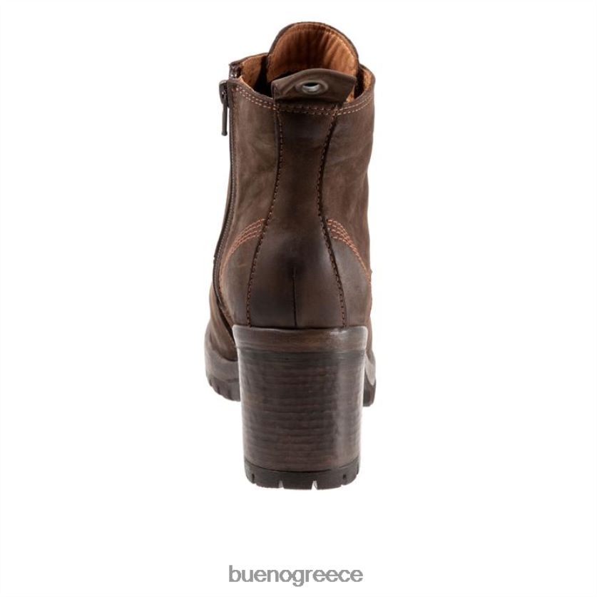 Bueno Footwear μπότες καφέ nubuck γυναίκες φέλιξ 2406DB40