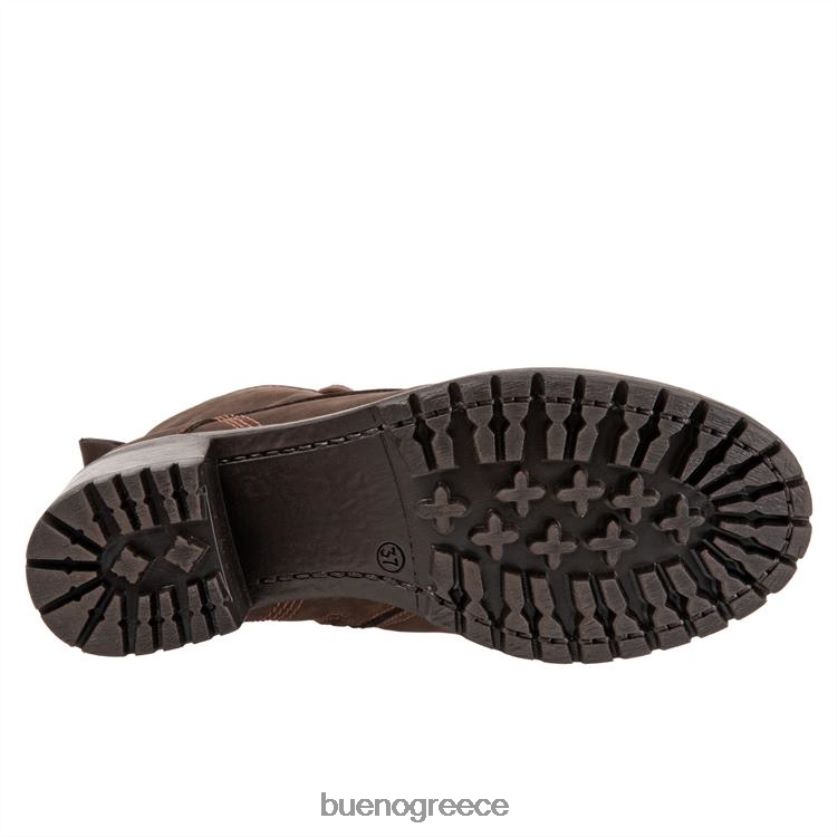 Bueno Footwear μπότες καφέ nubuck γυναίκες φέλιξ 2406DB40