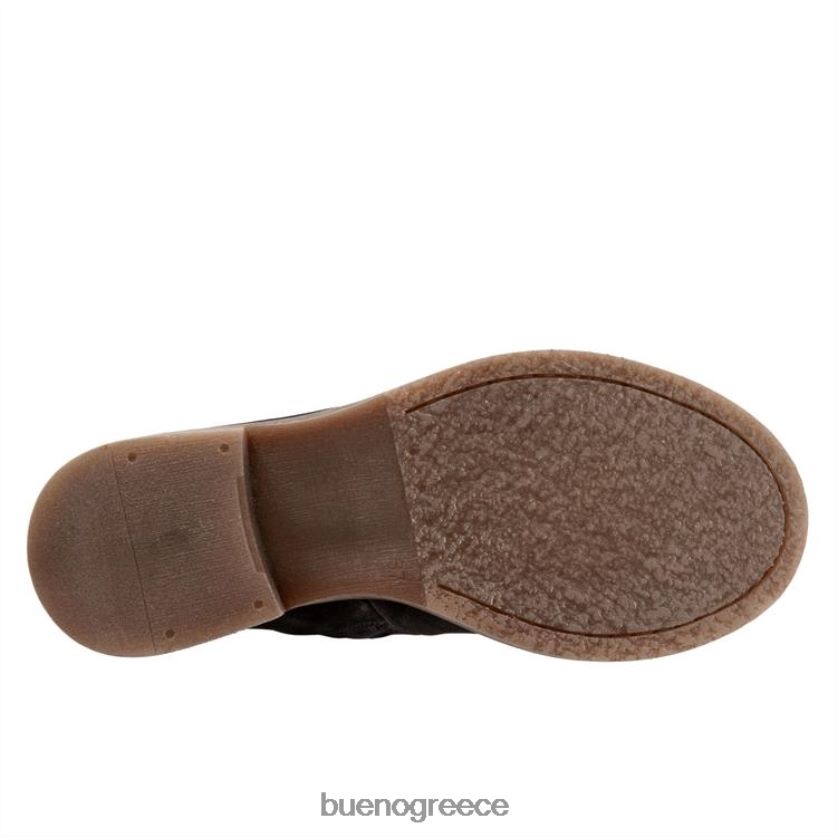 Bueno Footwear μπότες μαύρο nubuck γυναίκες αρκουδάκι 2406DB78