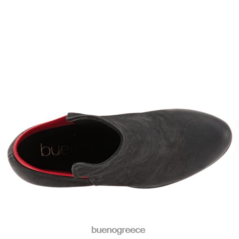 Bueno Footwear μπότες μαύρο nubuck κόκκινο γυναίκες watt 2406DB91
