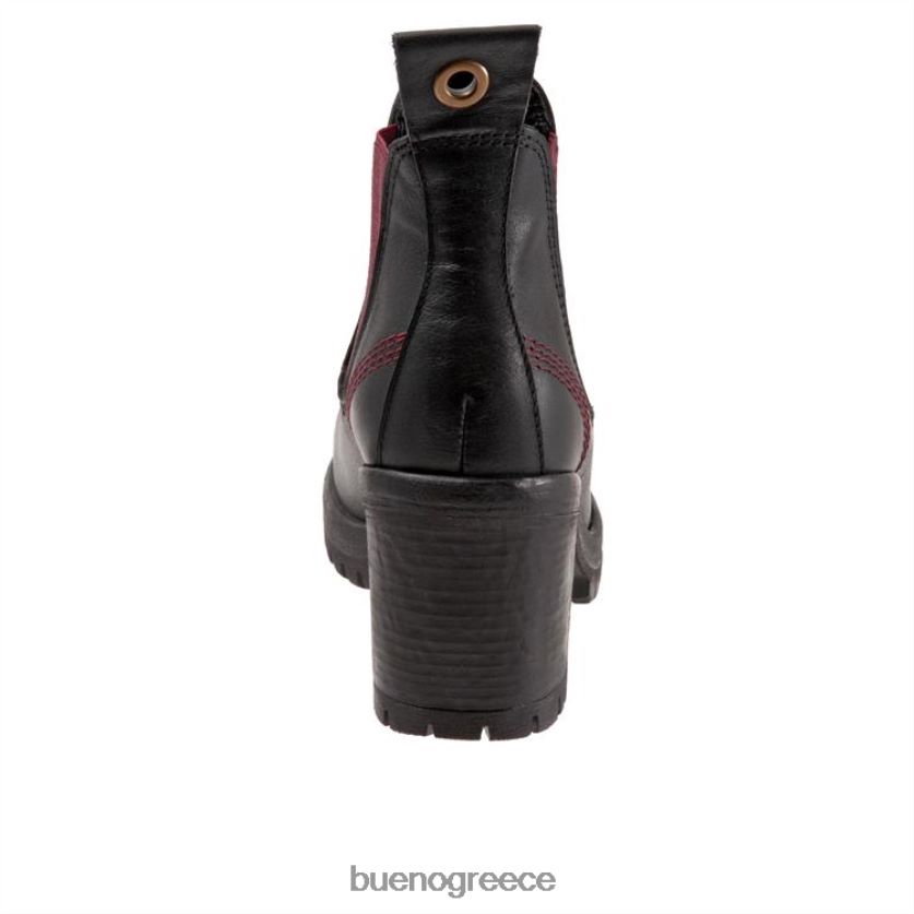 Bueno Footwear μπότες μαύρο μπορντό γυναίκες πτήση 2406DB53