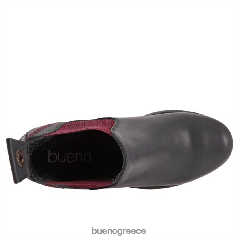 Bueno Footwear μπότες μαύρο μπορντό γυναίκες πτήση 2406DB53