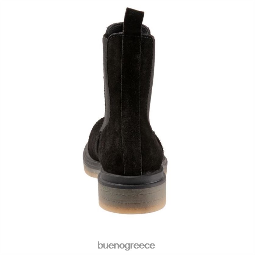 Bueno Footwear μπότες μαύρο σουέτ γυναίκες wanda 2406DB12