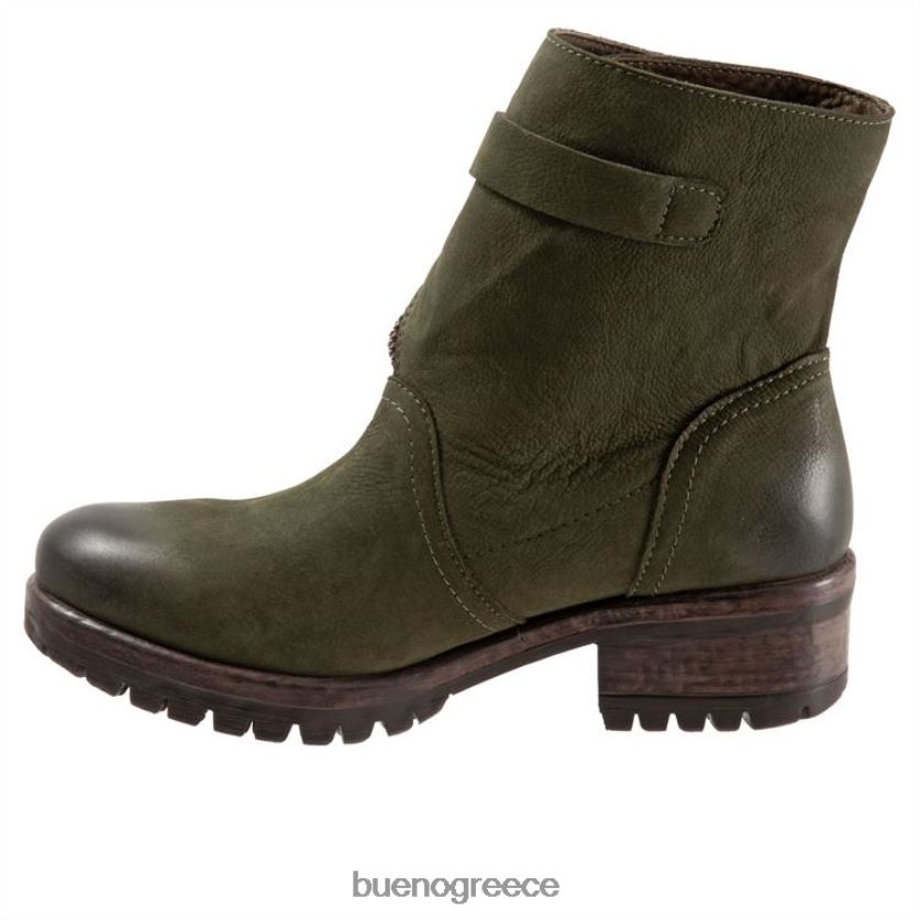 Bueno Footwear μπότες παλιό χακί nubuck γυναίκες γρήγορα 2406DB45