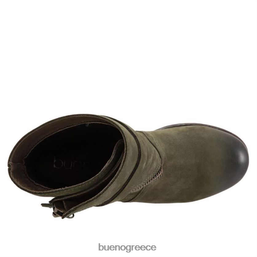Bueno Footwear μπότες παλιό χακί nubuck γυναίκες γρήγορα 2406DB45