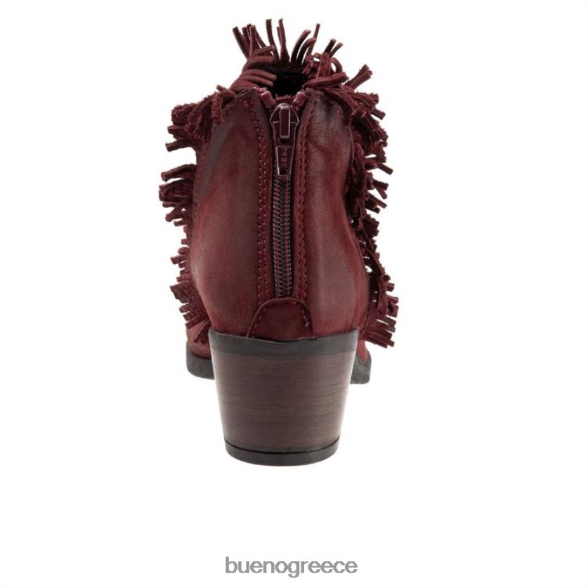 Bueno Footwear μπότες σκούρο κόκκινο nubuck γυναίκες κατι 2406DB86