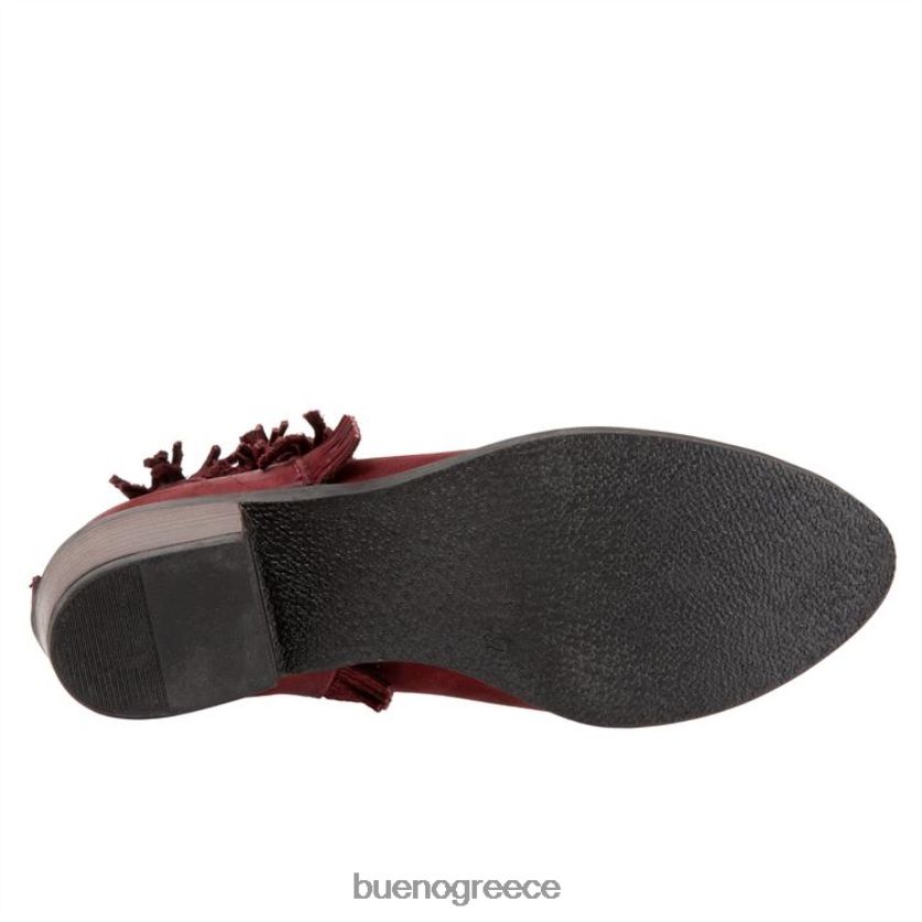 Bueno Footwear μπότες σκούρο κόκκινο nubuck γυναίκες κατι 2406DB86