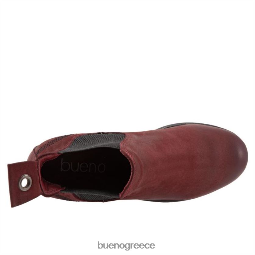 Bueno Footwear μπότες σκούρο κόκκινο nubuck γυναίκες πτήση 2406DB52