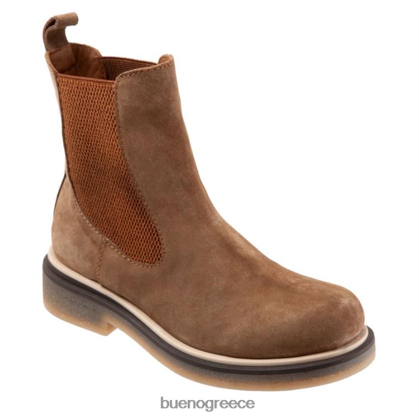 Bueno Footwear μπότες σουέτ καπνού γυναίκες wanda 2406DB11