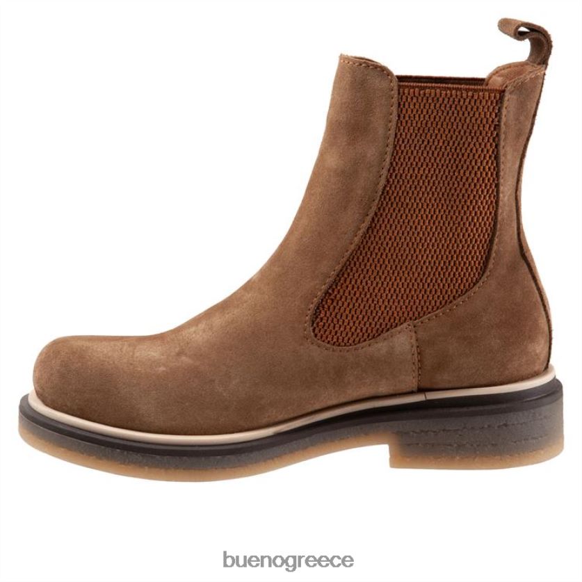 Bueno Footwear μπότες σουέτ καπνού γυναίκες wanda 2406DB11