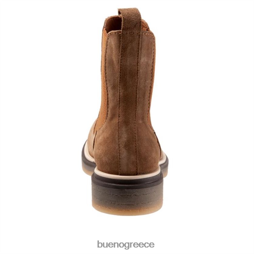 Bueno Footwear μπότες σουέτ καπνού γυναίκες wanda 2406DB11