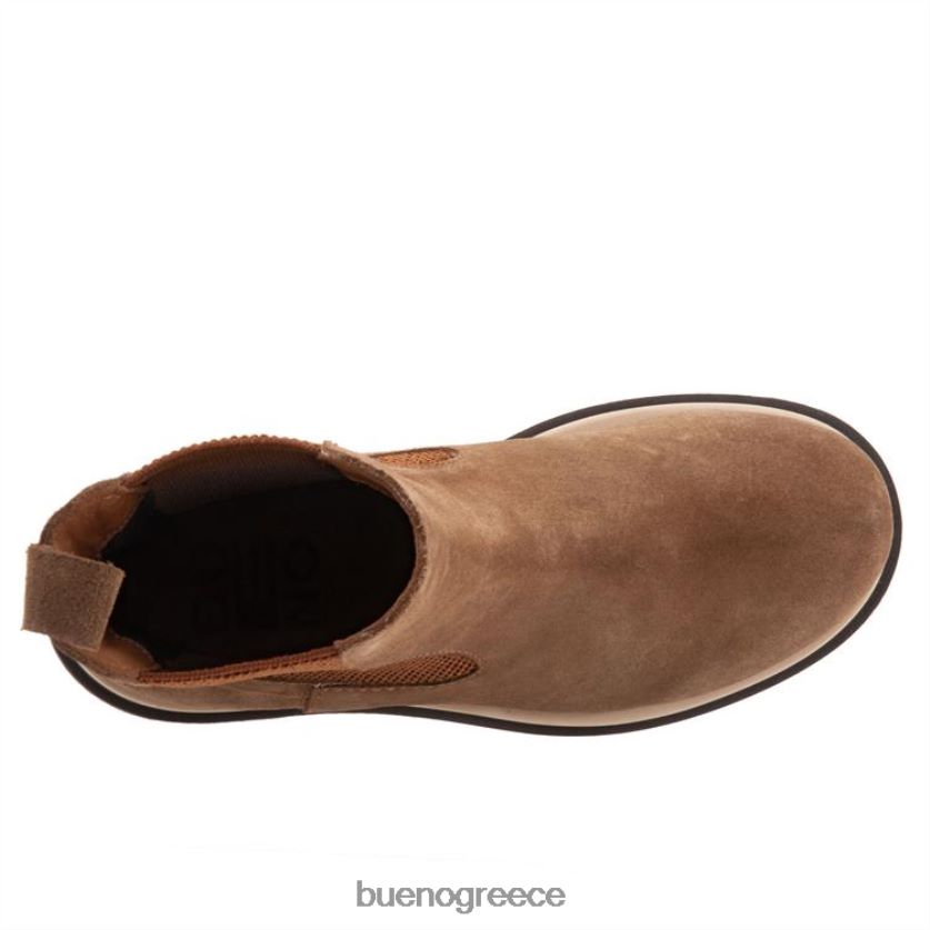 Bueno Footwear μπότες σουέτ καπνού γυναίκες wanda 2406DB11