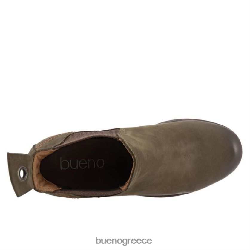 Bueno Footwear μπότες στρατός πράσινο nubuck γυναίκες πτήση 2406DB50