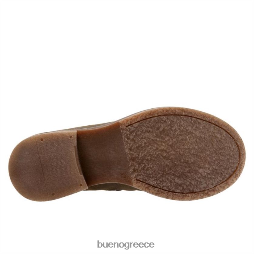 Bueno Footwear μπότες χακί nubuck γυναίκες αρκουδάκι 2406DB77