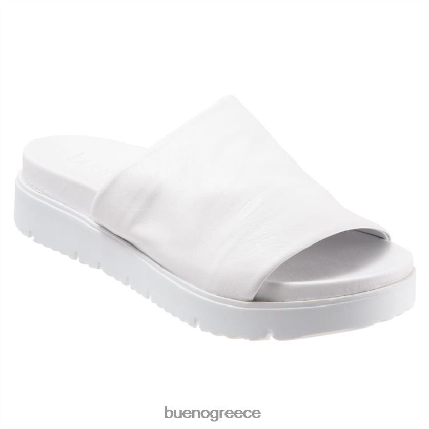 Bueno Footwear σανδάλια άσπρο γυναίκες βουτιά 2406DB363