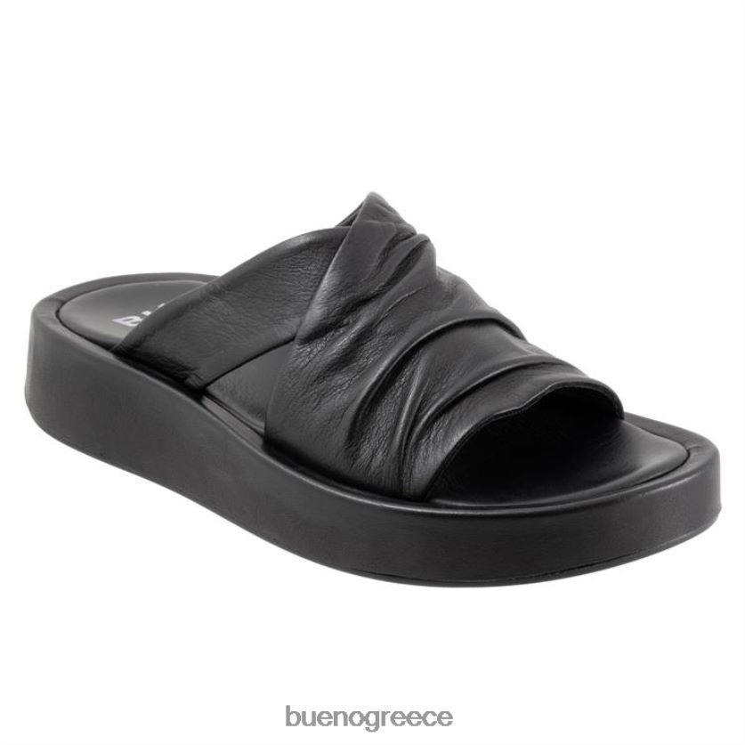 Bueno Footwear σανδάλια μαύρος γυναίκες αρπιστής 2406DB358