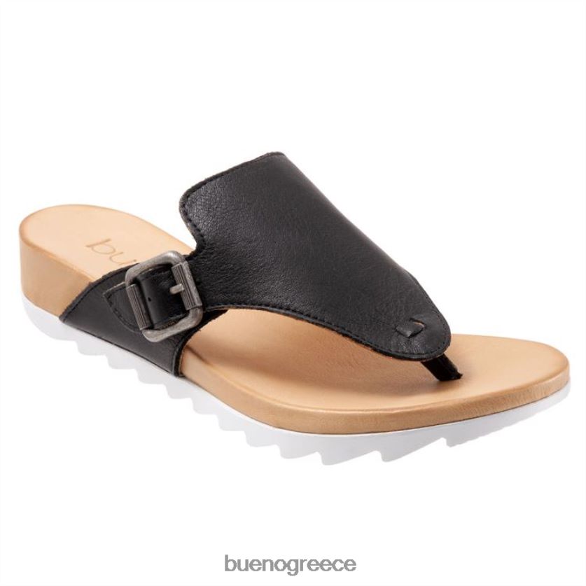 Bueno Footwear σανδάλια μαύρος γυναίκες ειλικρινής 2406DB355