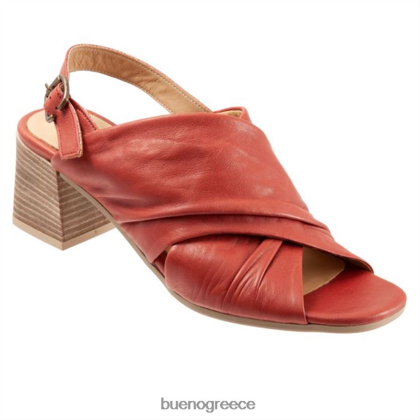 Bueno Footwear τακούνια τερρακότα γυναίκες Εδέμ 2406DB336