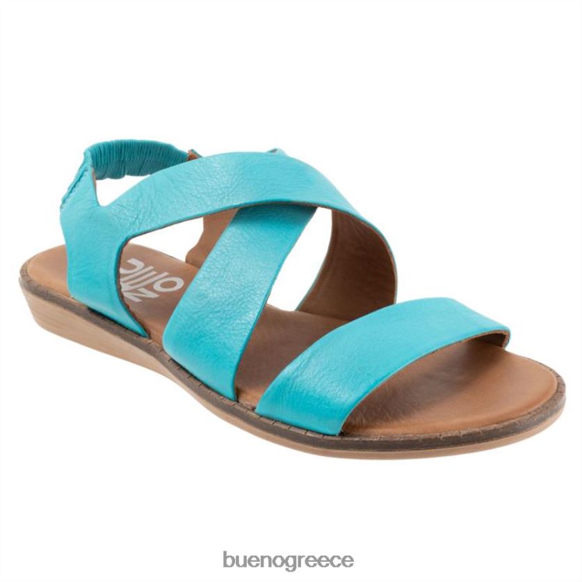 Bueno Footwear διαμερίσματα τουρκουάζ γυναίκες αυγή 2406DB119