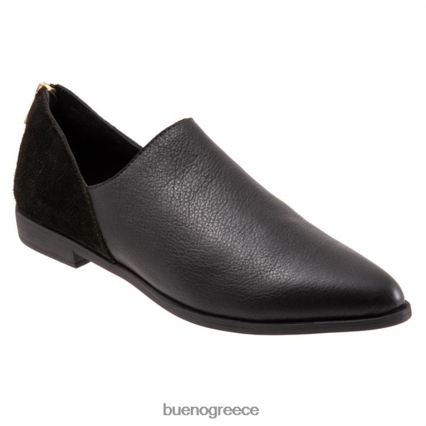 Bueno Footwear διαμερίσματα μαύρος γυναίκες θαυμαστής 2406DB182