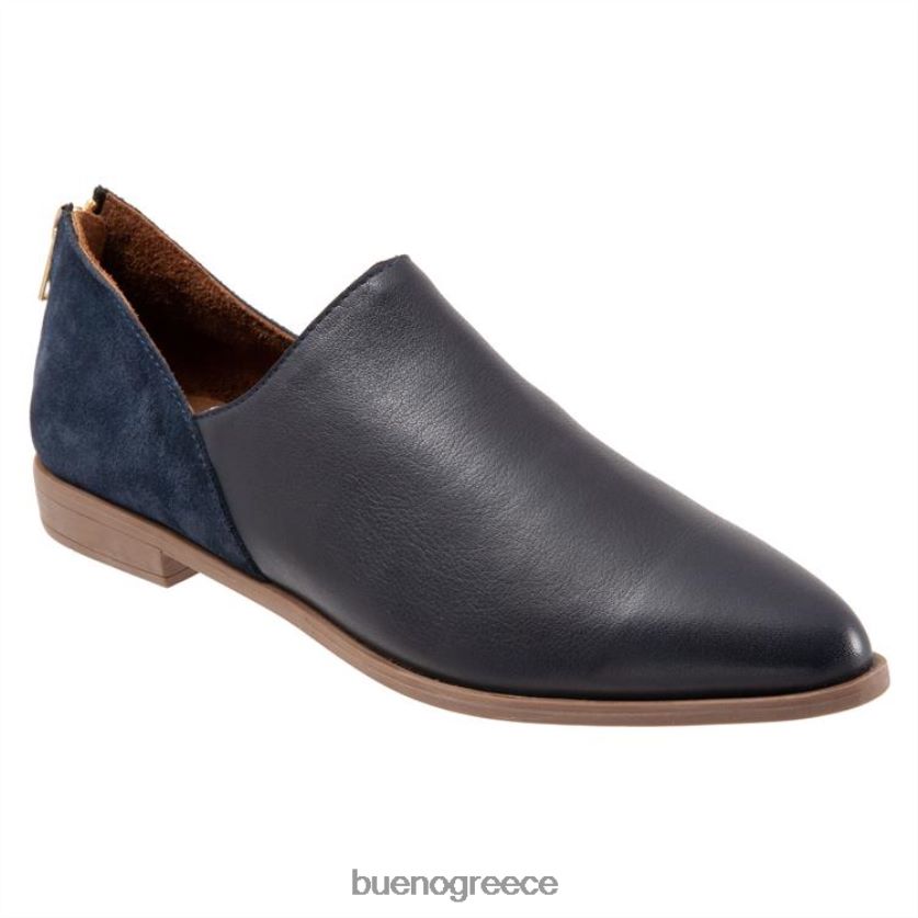Bueno Footwear διαμερίσματα ΠΟΛΕΜΙΚΟ ΝΑΥΤΙΚΟ γυναίκες θαυμαστής 2406DB185