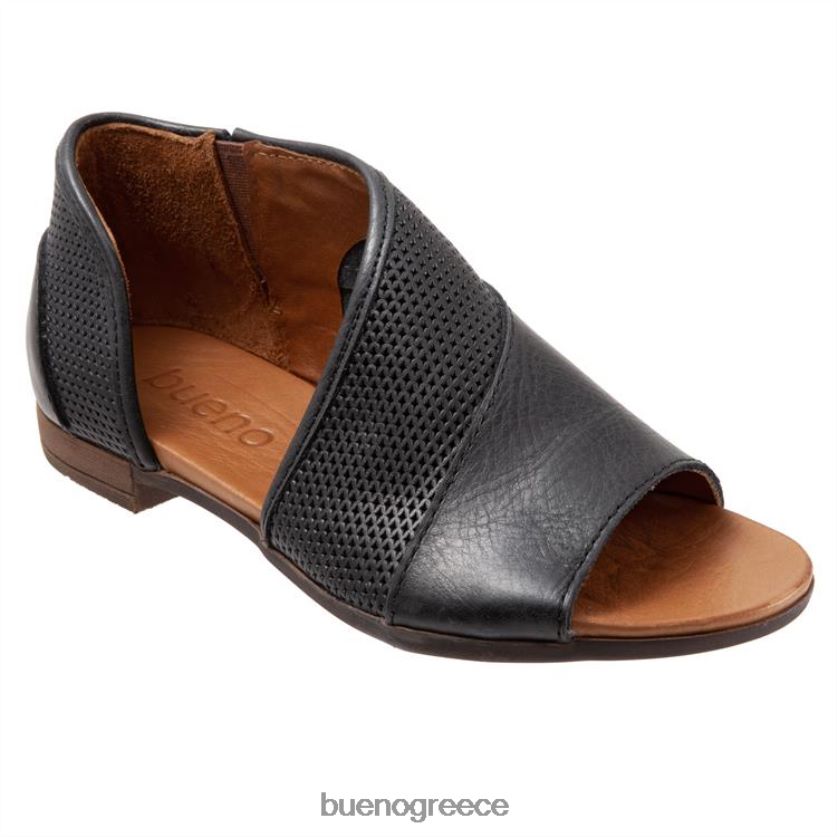 Bueno Footwear διαμερίσματα μαύρος γυναίκες Ταϊτή 2406DB196