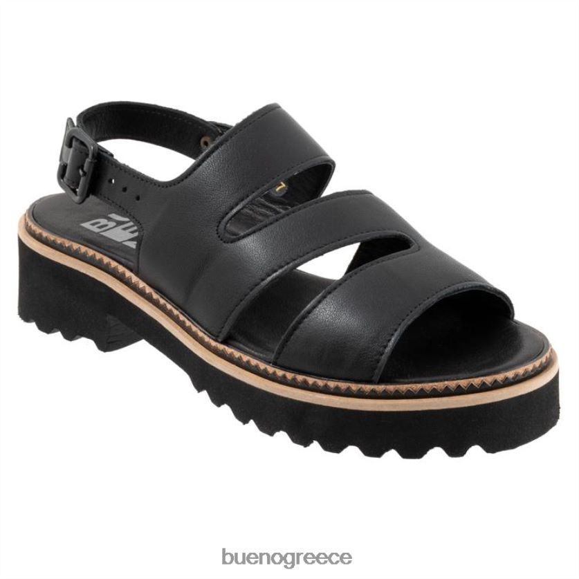 Bueno Footwear διαμερίσματα μαύρος γυναίκες αύρα 2406DB213
