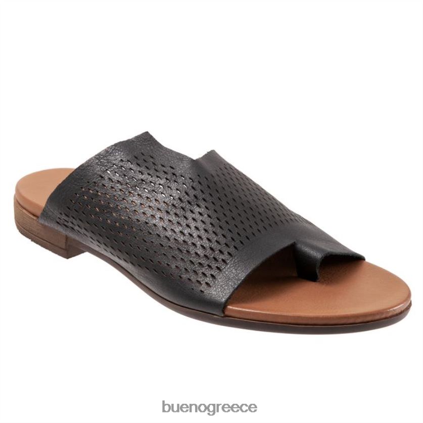 Bueno Footwear διαμερίσματα μαύρος γυναίκες τούλλα perf 2406DB246