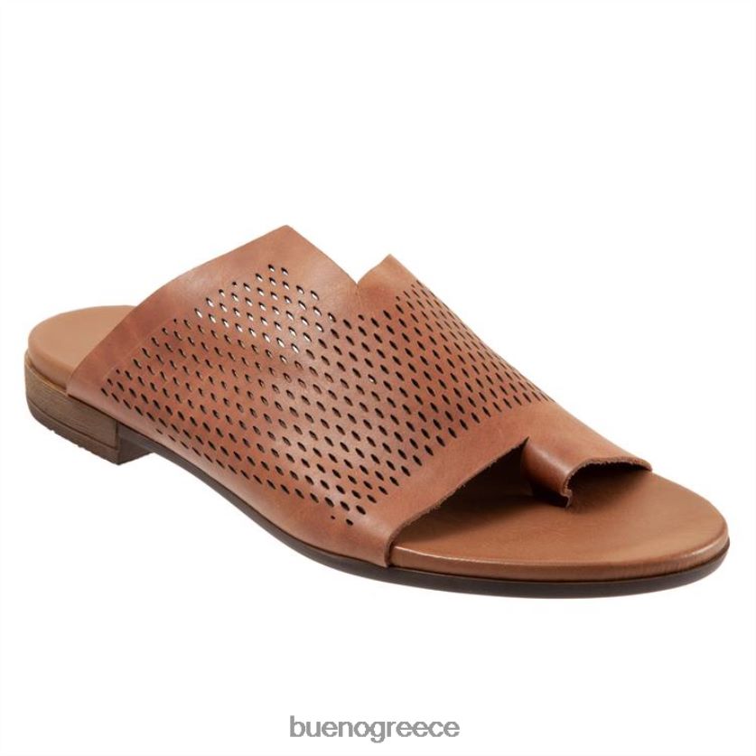 Bueno Footwear διαμερίσματα βυρσοδέψω γυναίκες τούλλα perf 2406DB247