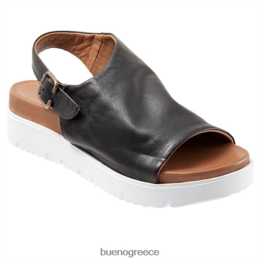 Bueno Footwear σανδάλια μαύρος γυναίκες καλοκαίρι 2406DB362