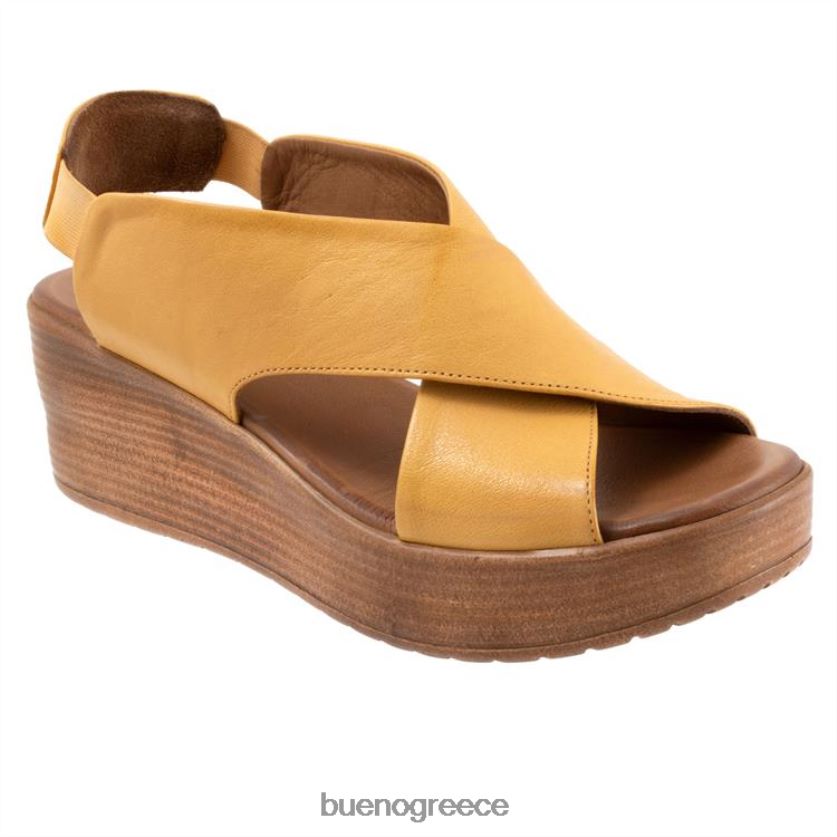 Bueno Footwear τακούνια μουστάρδα γυναίκες Ναόμι 2406DB286